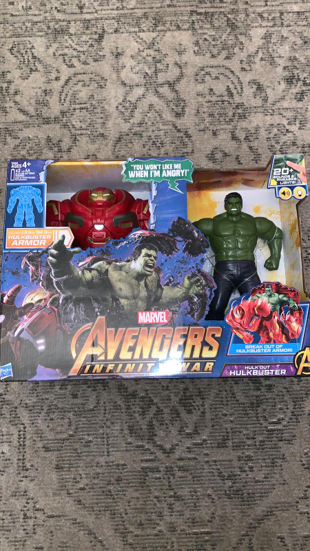 infinity war hulk out hulkbuster